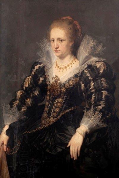 Peter Paul Rubens Portrait of Jacqueline de Caestre. oil painting picture